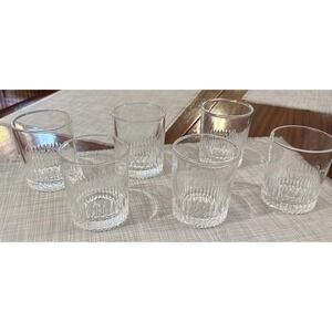 Set of 6Etched Crown Royal "Limited Edition" Whiskey Rocks Glasses 8oz Perfect!